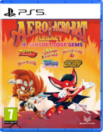 SP-SELECTA PLAY AERO THE ACRO-BAT LEGACY + SUNSOFT LOST GEMS