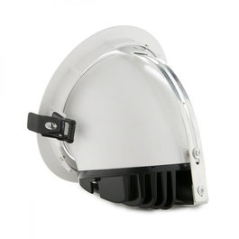 Foco Downlight LED COB Circular Orientable 40W 5.000Lm Blanco Frío 6000K