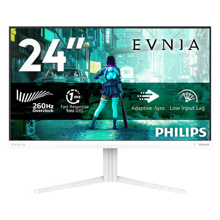 Philips Evnia 24M2N3201P/00 Monitor Gaming Fast IPS 260 Hz Blanco Philips Evnia 24M2N3201P/00 Monitor Gaming Fast IPS 260 Hz Blanco