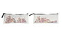DKD Home Decor Estuche Canvas Poliéster Colección Casitas Surtido de 2 unidades, Multicolor/Blanco
