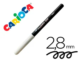 Carioca Rotulador Joy Punta Fina 2,8 mm Lavable Color Negro