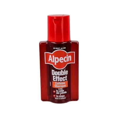 Alpecin Caffeine Double Effect champú anticaída y anticaspa 200 ml