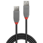 Lindy Cable de Extensión USB 2.0 Tipo A Anthra Line, 2 m