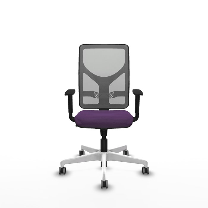 PIQUERAS Y CRESPO Silla de oficina Motilla con mecanismo Sincro, Morado y Gris PIQUERAS Y CRESPO Silla de oficina Motilla con mecanismo Sincro, Morado y Gris