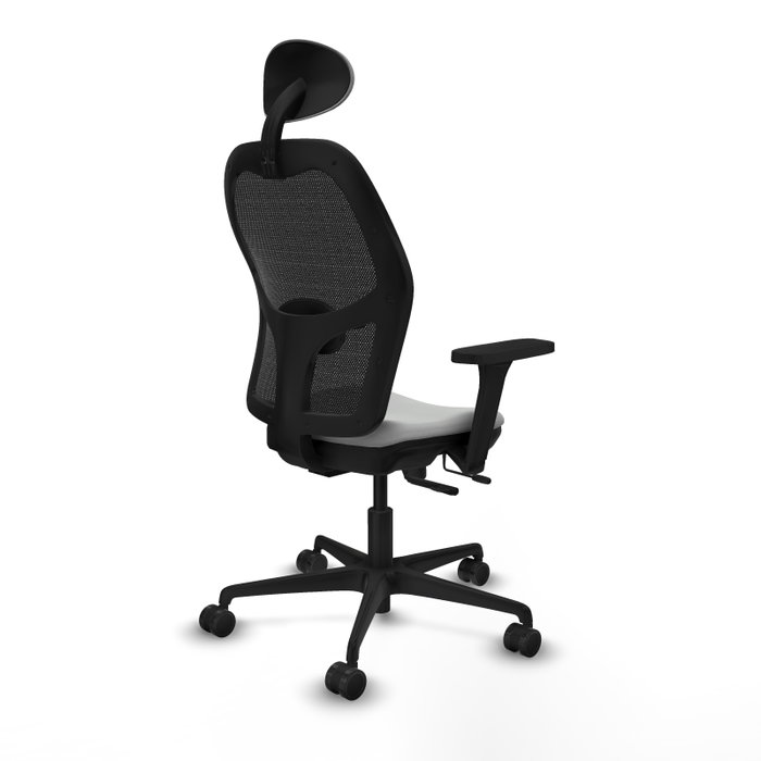 PIQUERAS Y CRESPO Silla de oficina Jorquera con mecanismo Sincro/Traslack Gris claro PIQUERAS Y CRESPO Silla de oficina Jorquera con mecanismo Sincro/Traslack Gris claro