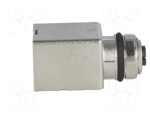 HARTING Adaptador M12 hembra código X a RJ45 Cat 6a recto para panel de 8 pines HARTING Adaptador M12 hembra código X a RJ45 Cat 6a recto para panel de 8 pines