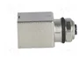 HARTING Adaptador M12 hembra código X a RJ45 Cat 6a recto para panel de 8 pines