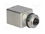HARTING Adaptador M12 hembra código X a RJ45 Cat 6a recto para panel de 8 pines