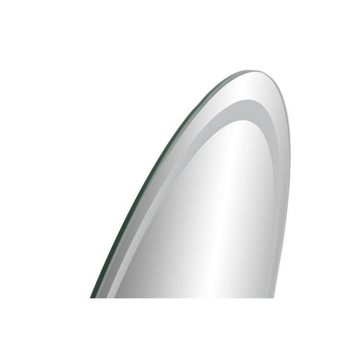 DKD Home Decor Espejo Moderno 50x80 cm Táctil LED Cristal 3 Tonos Luz 6000K 3000K Resistente Humedad IP44 20W