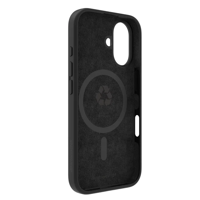 Dbramante1928 Monaco Magsafe Funda para iPhone 16 15,5 cm (6.1") Negro