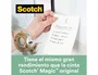 Scotch Magic Cinta Invisible 19mm x 20m de Origen Vegetal con Dispensador