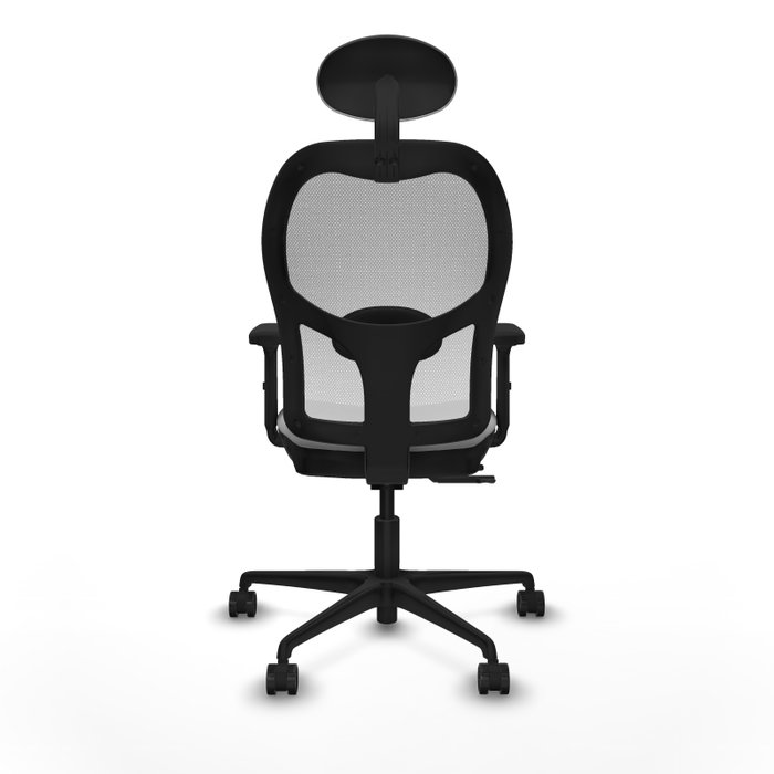 PIQUERAS Y CRESPO Silla de oficina Jorquera Gris claro y Blanco