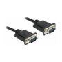 DeLOCK Cable serie RS-232 D-Sub 9 macho a macho 2 m