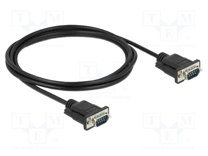 DeLOCK Cable Serie RS-232 D-Sub 9 Macho a Macho 2 m DeLOCK Cable Serie RS-232 D-Sub 9 Macho a Macho 2 m
