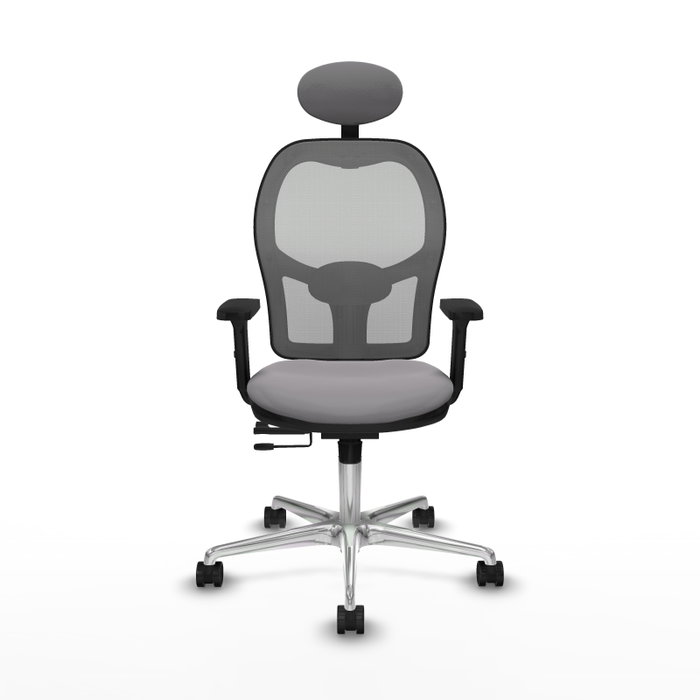 PIQUERAS Y CRESPO Silla de oficina Jorquera Gris con mecanismo Sincro/Traslack PIQUERAS Y CRESPO Silla de oficina Jorquera Gris con mecanismo Sincro/Traslack