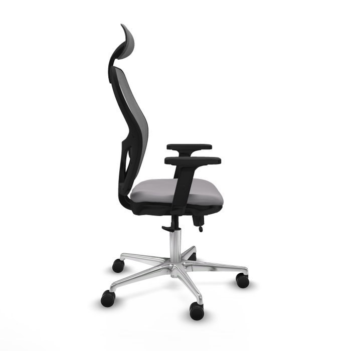 PIQUERAS Y CRESPO Silla de oficina Jorquera Gris con mecanismo Sincro/Traslack PIQUERAS Y CRESPO Silla de oficina Jorquera Gris con mecanismo Sincro/Traslack