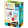 Headu Baby Flashcards Montessori Tarjetas Con Formas Encajables 1-3 Años