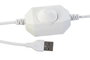 DKD Home Decor Lámpara de sobremesa de madera y PE Blanco/Natural