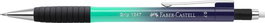 FABER-CASTELL Portaminas Grip 1347 0,7 mm Flow Buzzing Blue (Set de 12)