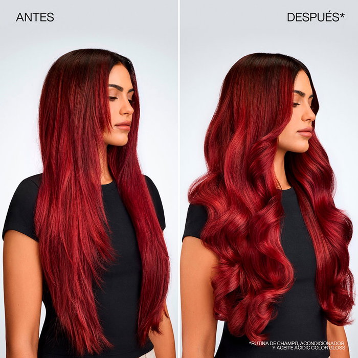 Redken NAKED GLOSS Aceite Ultraligero Brillo Efecto Espejo y Protección Térmica 100 ml