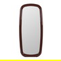 Espejo Lacado Granate Dm Decoración 80 X 4,50 X 180 cm