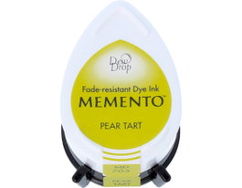 Tsukineko MEMENTO Almohadilla de tinta gota tarta de pera translúcida 32x50mm