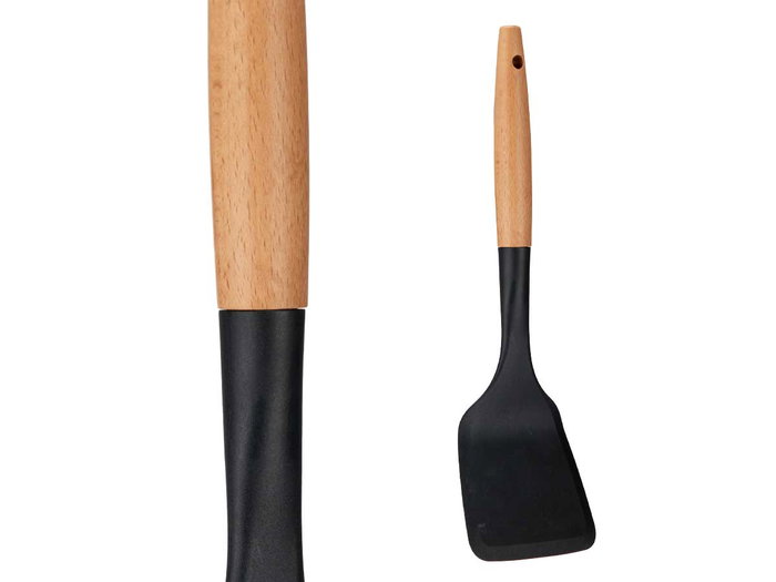 Kinvara Pala Cocina Mango Madera 9.7x34.5x3 cm (Set de 12)