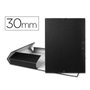 Liderpapel Carpeta proyectos folio lomo 30mm negra