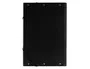 Liderpapel Carpeta proyectos folio lomo 30mm cartón forrado negra 250 x 350 mm