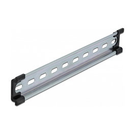 DeLOCK Riél de Carriles 35 mm x 7.5 mm (10") Acero Inoxidable para Montaje - Ref. 66188