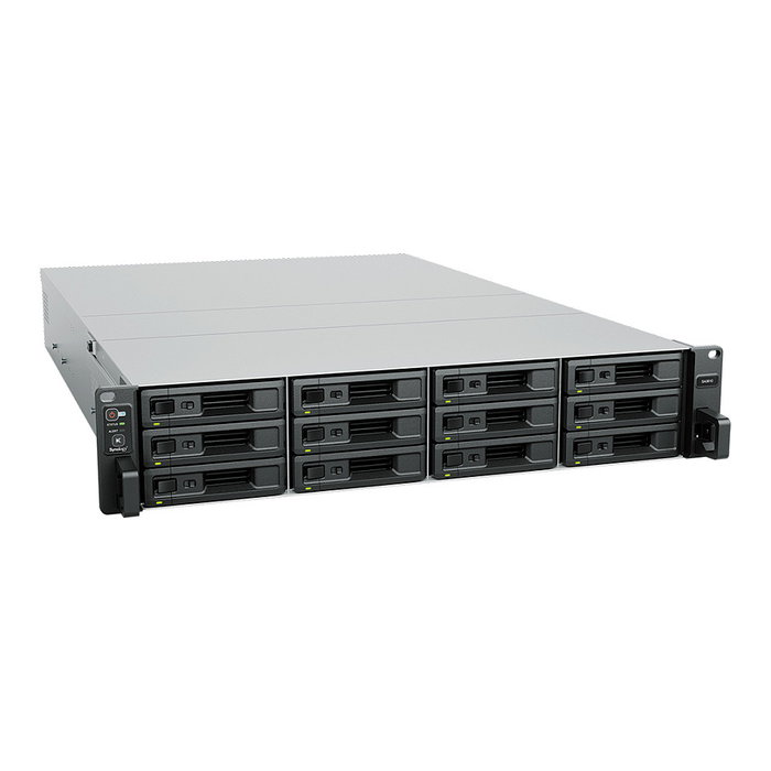 Synology NAS SA3610 (12 Bahías) 2U Rack Mount, Intel Xeon D-1567, 16 GB DDR4