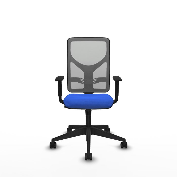 PIQUERAS Y CRESPO Silla de oficina Motilla con mecanismo Sincro, Azul y Gris PIQUERAS Y CRESPO Silla de oficina Motilla con mecanismo Sincro, Azul y Gris