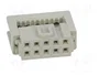 HARTING Conector IDC hembra de 10 pines recto 2,54mm