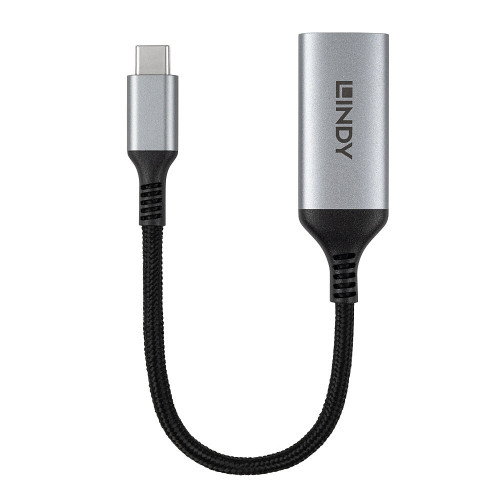 Lindy Conversor USB Tipo C a HDMI 8K60 Gris