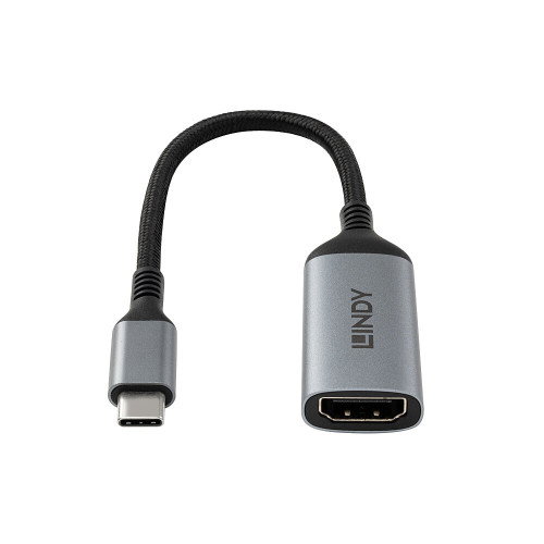 Lindy Conversor USB Tipo C a HDMI 8K60 Gris