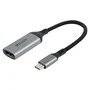 Lindy Conversor USB Tipo C a HDMI 8K 60Hz 240Hz Gris