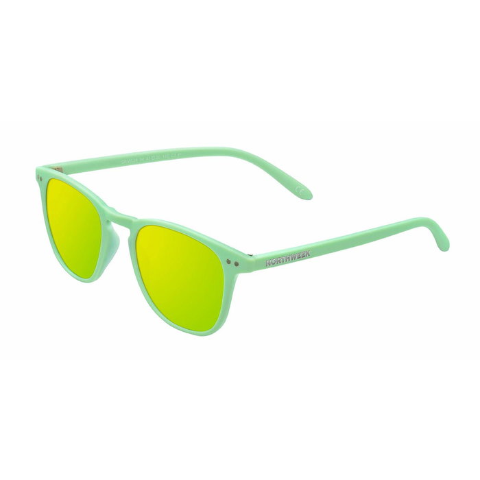Northweek Gafas de Sol WALL MINT GREEN polarizadas, Montura Verde Cuadrada, Cristal Polarizado Amarillo UV400, Unisex Adultos Northweek Gafas de Sol WALL MINT GREEN polarizadas, Montura Verde Cuadrada, Cristal Polarizado Amarillo UV400, Unisex Adultos
