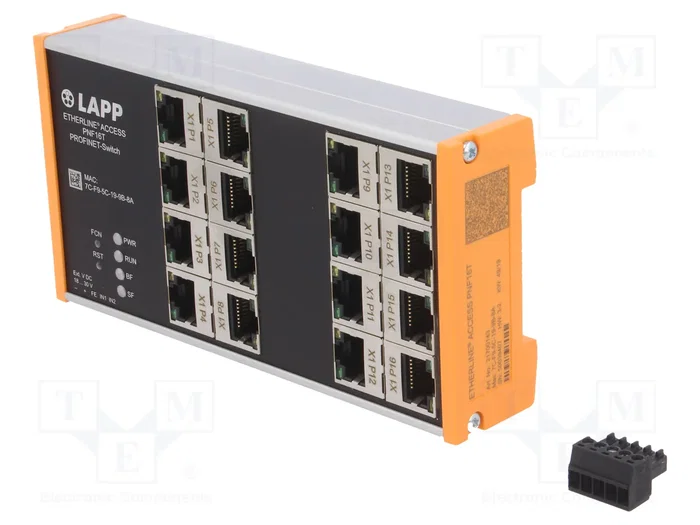 LAPP ETHERLINE ACCESS PNF16T Switch Ethernet Administrado RJ45 LAPP ETHERLINE ACCESS PNF16T Switch Ethernet Administrado RJ45