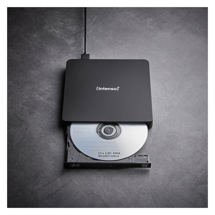 Intenso EOD 400D Slim Unidad de Disco Óptico Externa Negro