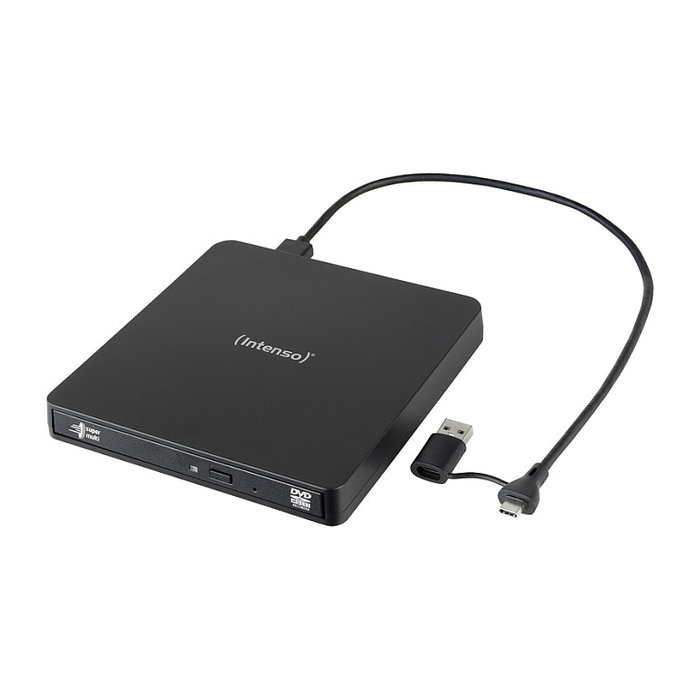 Intenso EOD 400D Slim Unidad de Disco Óptico Externa Negro