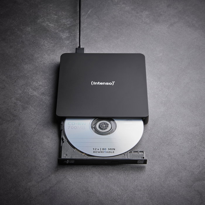 Intenso EOD 400D Slim Unidad de Disco Óptico Externa Negro