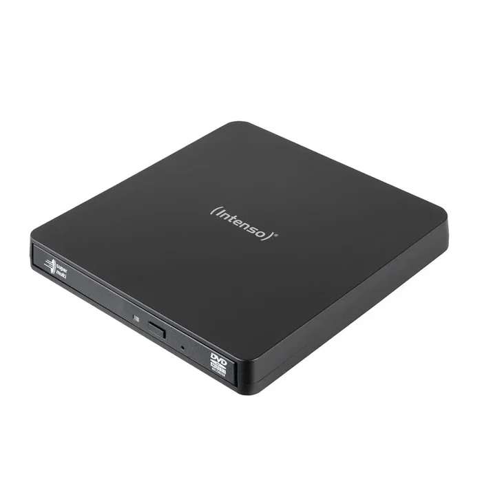 Intenso EOD 400D Slim Unidad de Disco Óptico DVD Super Multi DL Externo USB 3.2 Gen 1 Negro
