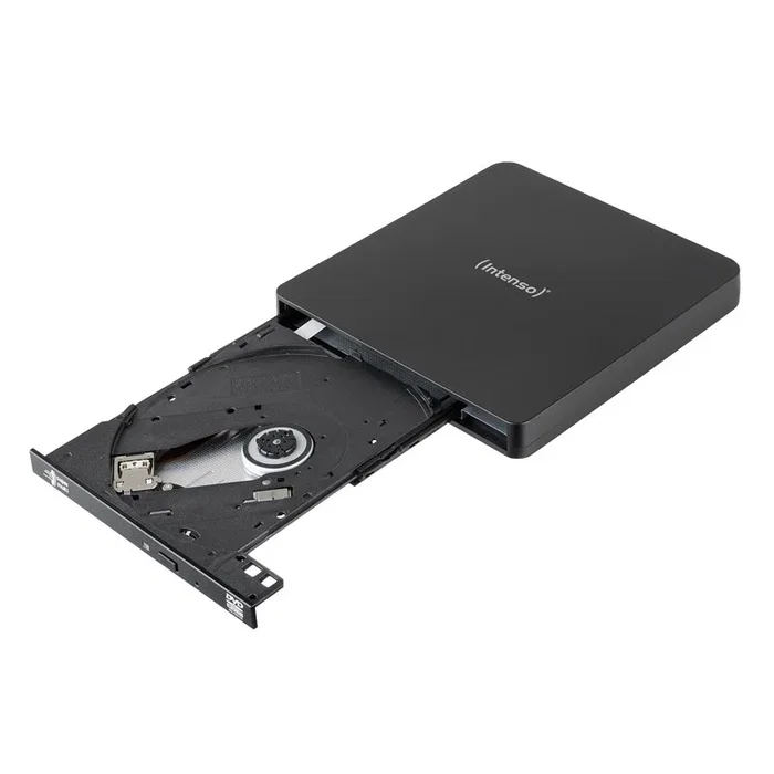 Intenso EOD 400D Slim Unidad de Disco Óptico DVD Super Multi DL Externo USB 3.2 Gen 1 Negro