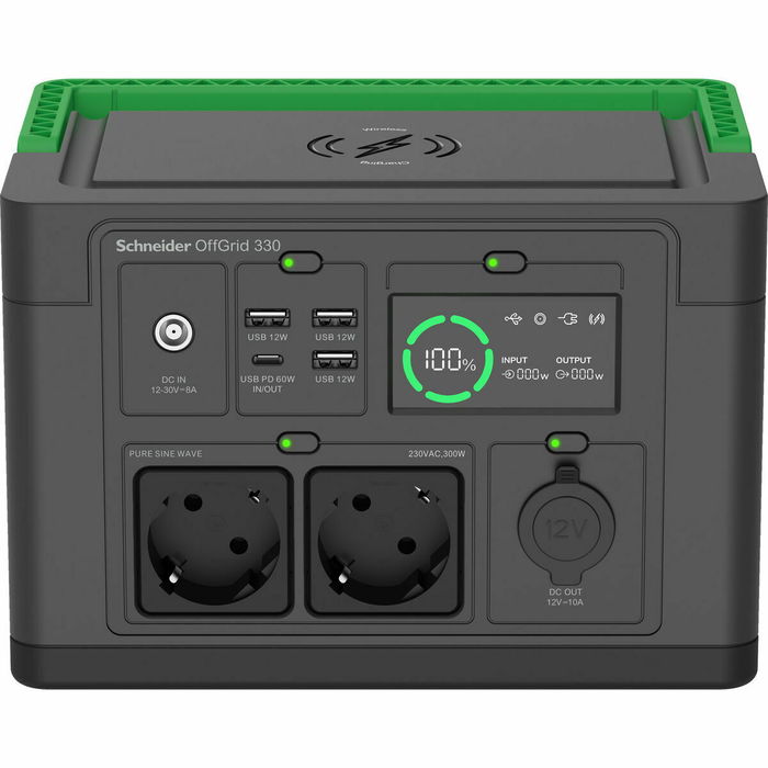 Estacion de energia portÁtil apc pps330-gr offgrid 330 332wh 531w entrada cc 2xac usb carga inalambr Estacion de energia portÁtil apc pps330-gr offgrid 330 332wh 531w entrada cc 2xac usb carga inalambr