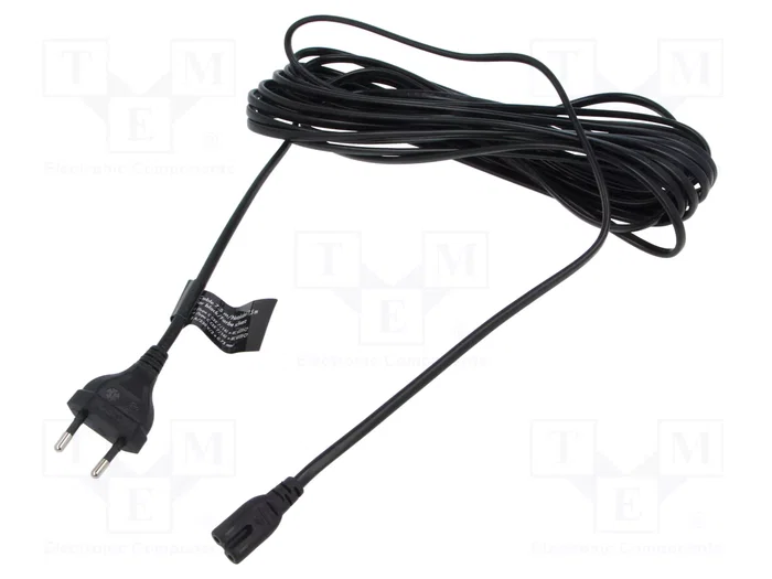LogiLink Cable de alimentación CEE 7/16 a IEC C7, negro, 7,5 m LogiLink Cable de alimentación CEE 7/16 a IEC C7, negro, 7,5 m