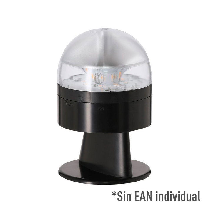 PF Erum Vial Baliza V16 de Emergencia Homologada Conectada Geolocalizable con DGT 3.0, Autonomía 2.5h, SIM hasta 2038, Color Blanco