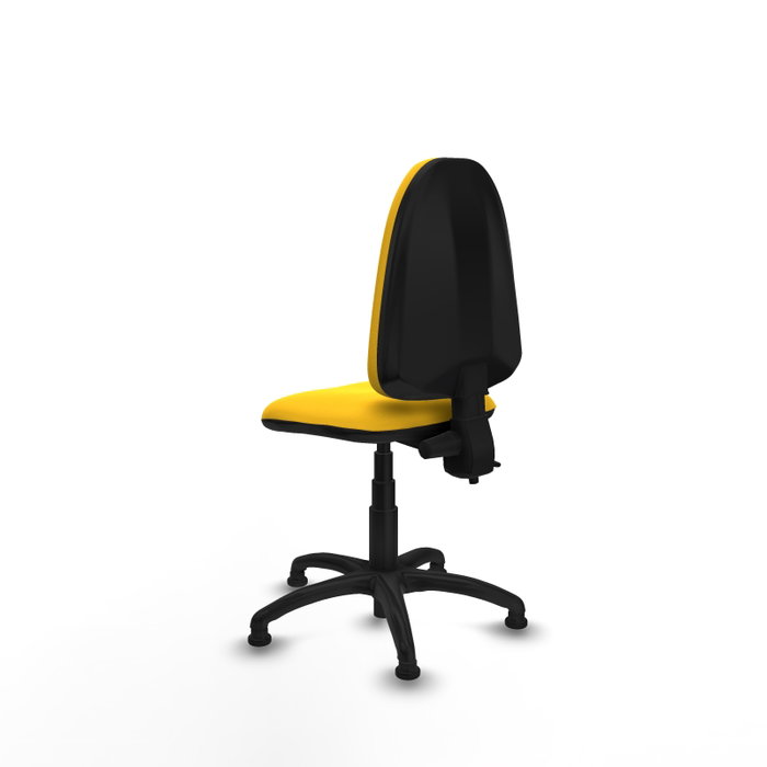 PIQUERAS Y CRESPO Silla de oficina Aýna sin brazos, Amarillo