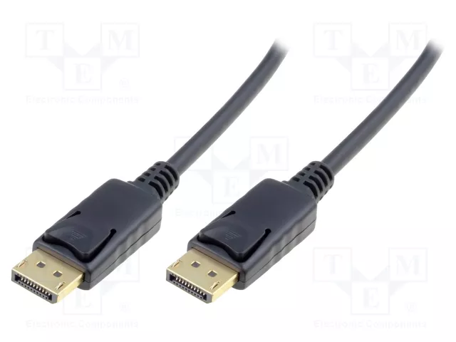 Digitus Cable de conexión DisplayPort Macho/Macho 5m Negro