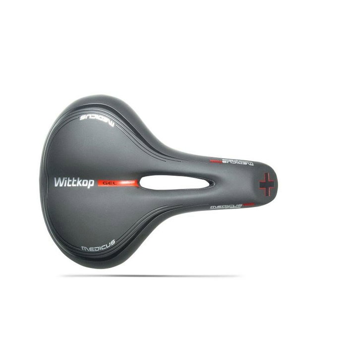 Asiento de bicicleta wittkop medicus twin 1.0