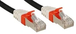 Lindy Cable de red Cat.6 (A) Premium 0,5 m Negro